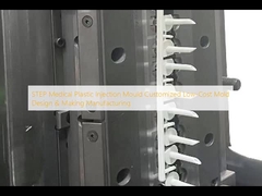 STEP 의료용 플라스틱 주사 폼 맞춤형 저비용 폼 디자인 및 제조